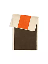SUITE702 | Serviette de plage 90x180cm MARTENS AND MARTENS Royal Blue/Green | Marron