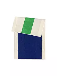 SUITE702 | Serviette de plage 90x180cm MARTENS AND MARTENS Royal Blue/Green | Bleu foncé