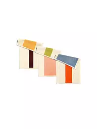 SUITE702 | Set de 3 serviettes d'invités 30x50cm MARTENS AND MARTENS Lime/Jaune/Bleu ciel | Multicolore