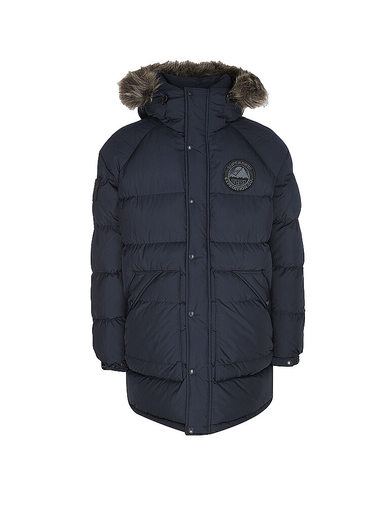 Superdry Parka EVEREST bleu M