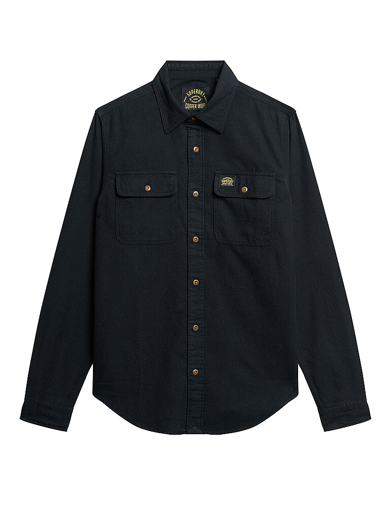 Chemise en flanelle noir L