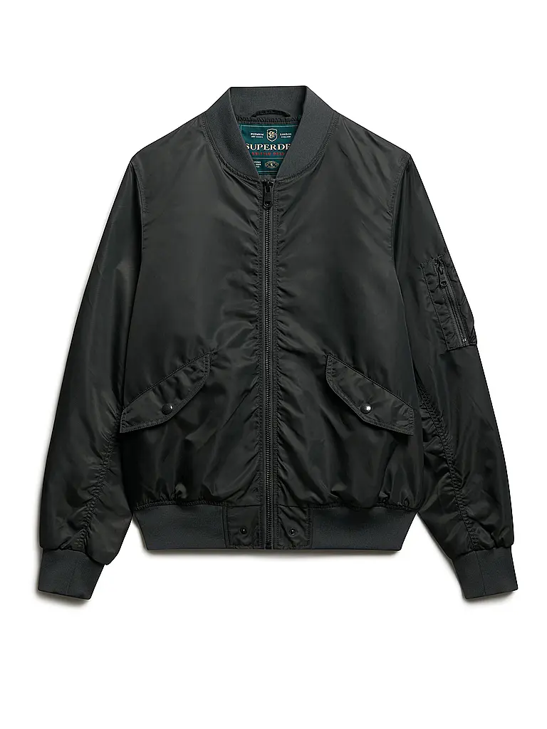 SUPERDRY | Bomberjacke MERCHANT MA1 | Gris