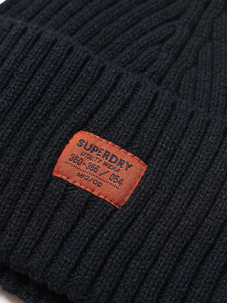 SUPERDRY | Bonnet - Cagoule | Bleu foncé