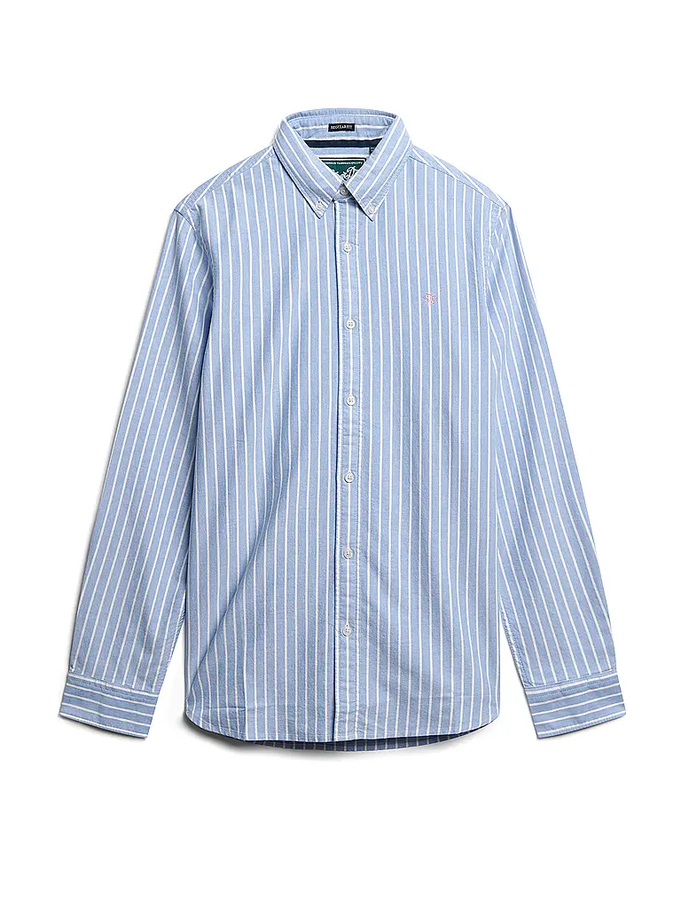 SUPERDRY | Chemise coupe décontractée | Bleu