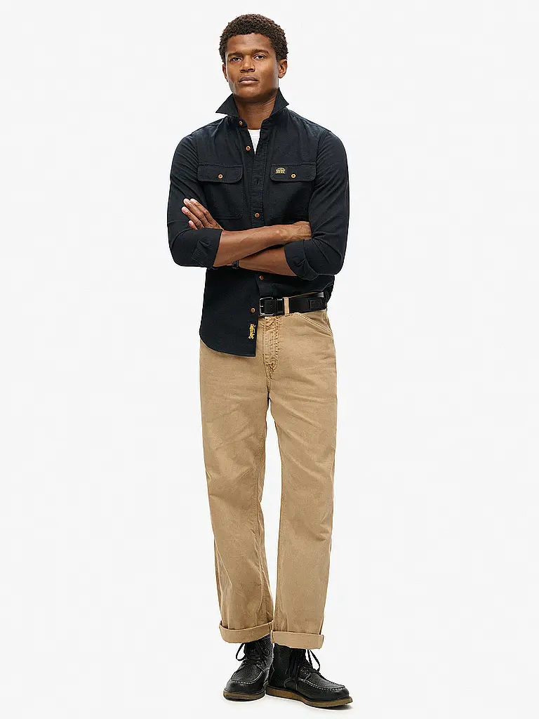 SUPERDRY | Chemise en flanelle | schwarz
