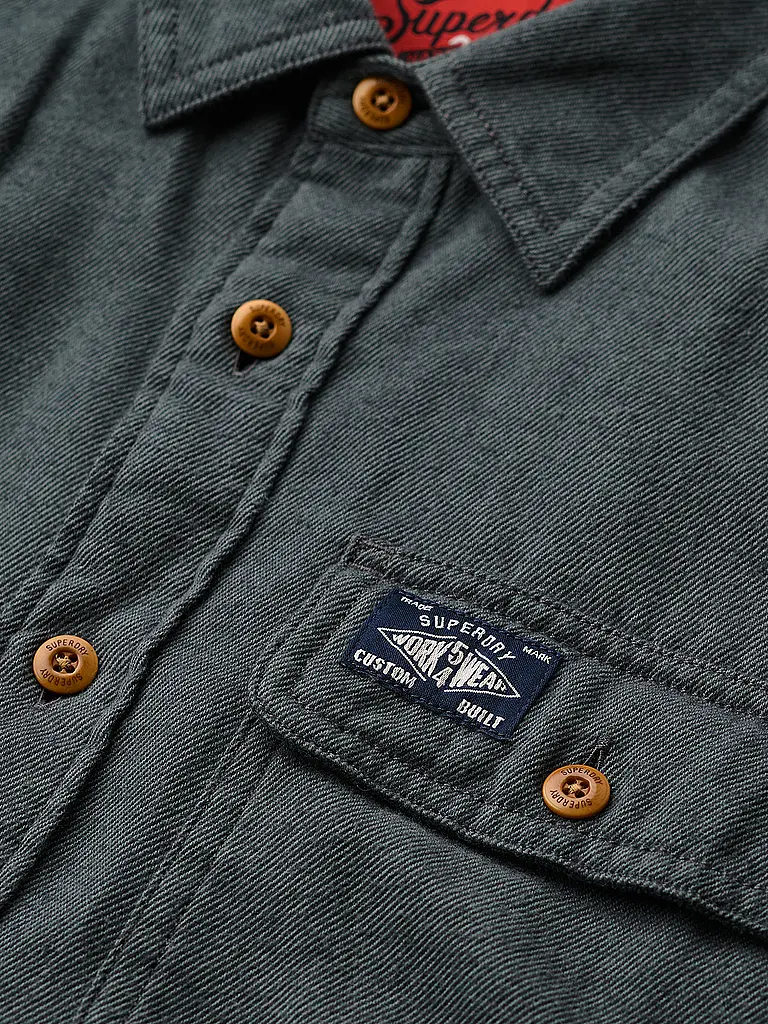 SUPERDRY | Chemise en flanelle | grün
