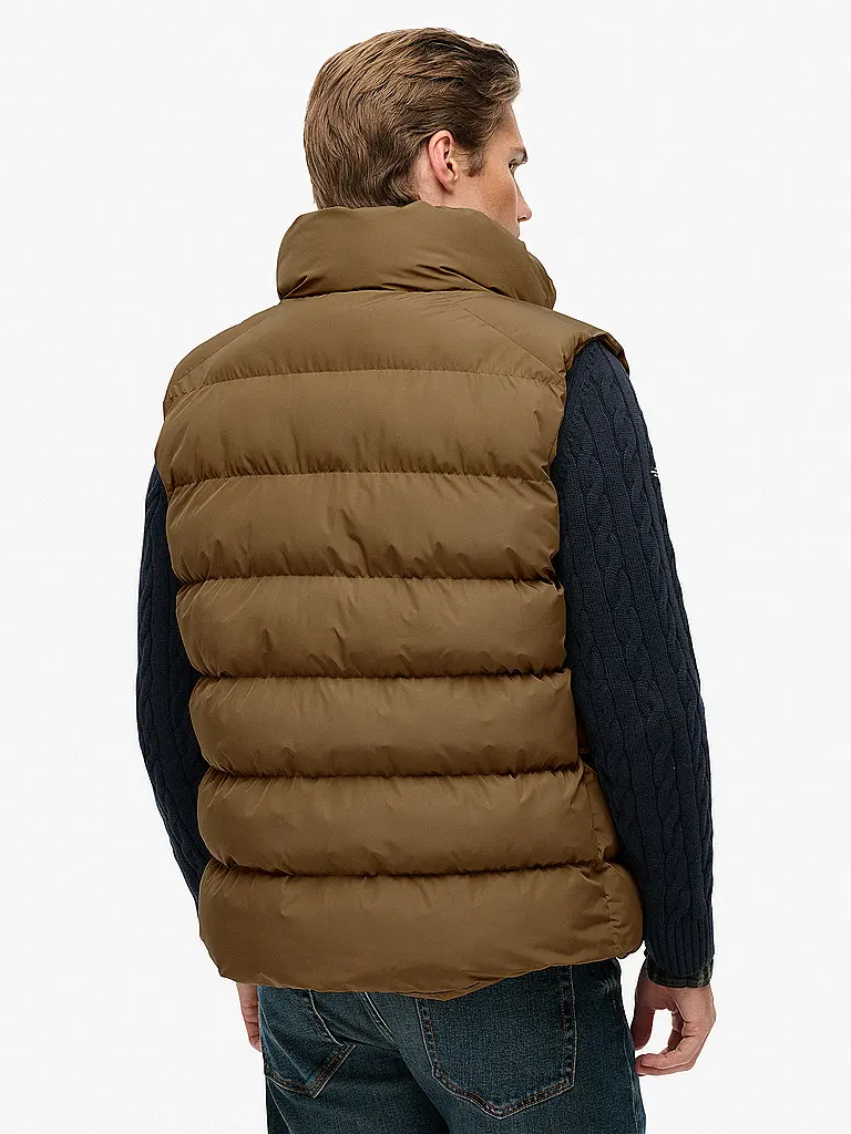 SUPERDRY | Gilet matelassé | Gris