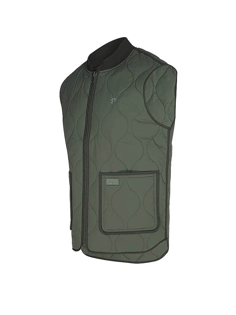 SUPERDRY | Gilet matelassé | grün