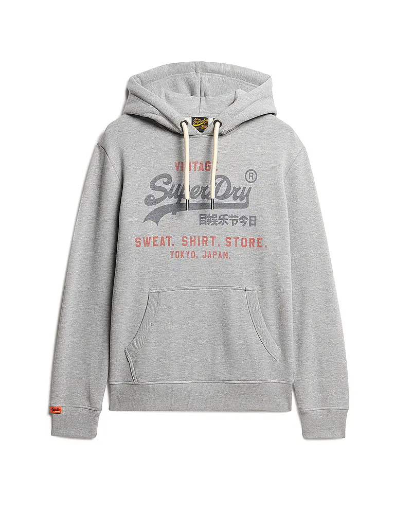 SUPERDRY | Kapuzensweater - Hoodie | Gris
