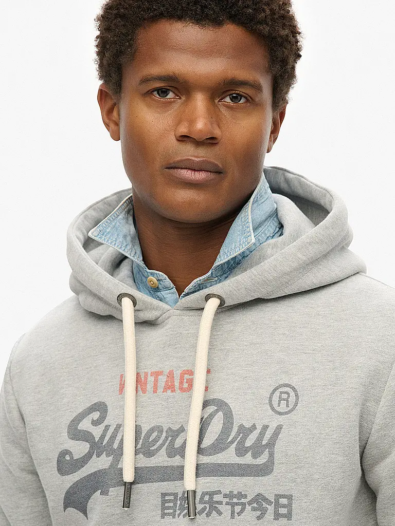 SUPERDRY | Kapuzensweater - Hoodie | Gris
