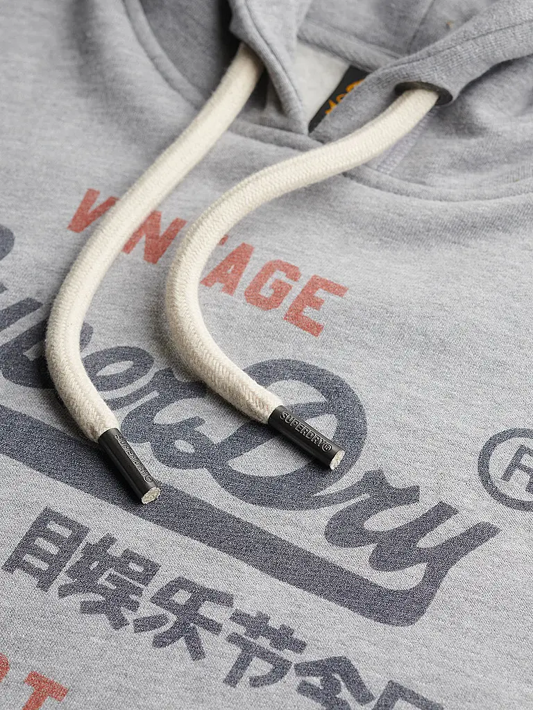 SUPERDRY | Kapuzensweater - Hoodie | Gris