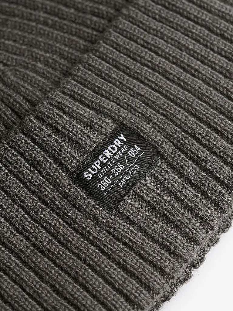SUPERDRY | Mütze - Haube  | grau