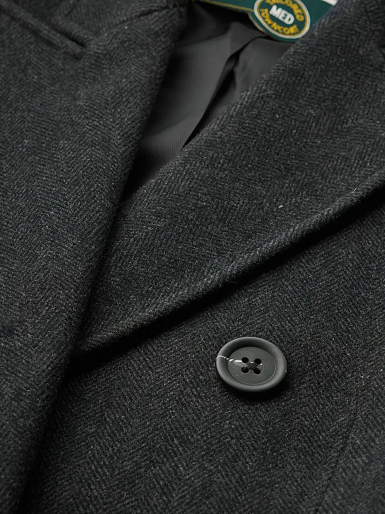 SUPERDRY | Manteau en laine | Noir