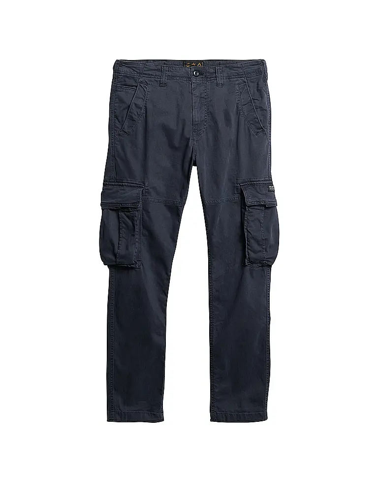 SUPERDRY | Pantalon cargo | Bleu foncé