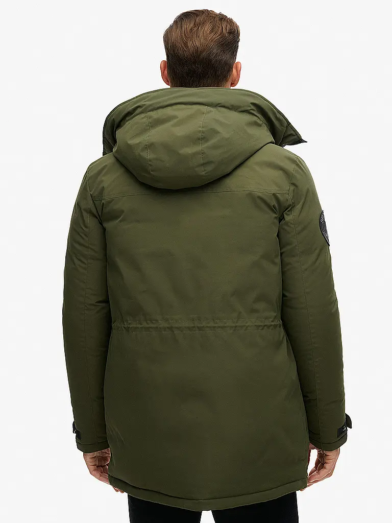 SUPERDRY | Parka CITY PADDED | Vert foncé