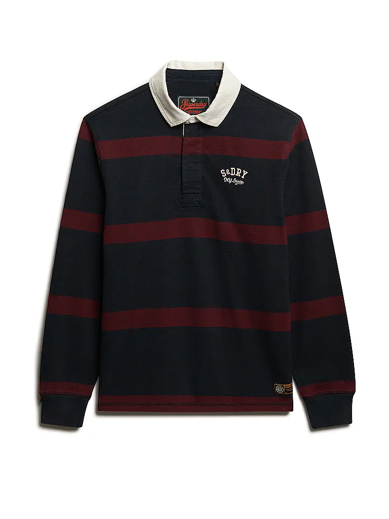 SUPERDRY | Pull de rugby | Bleu