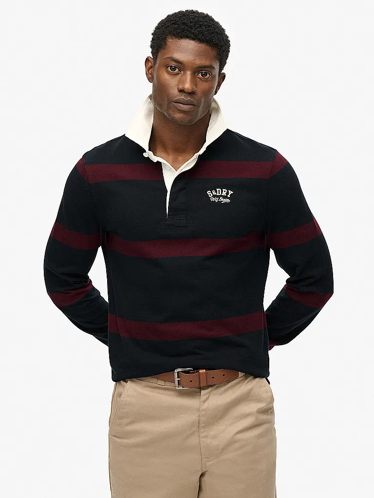 SUPERDRY | Pull de rugby | Bleu