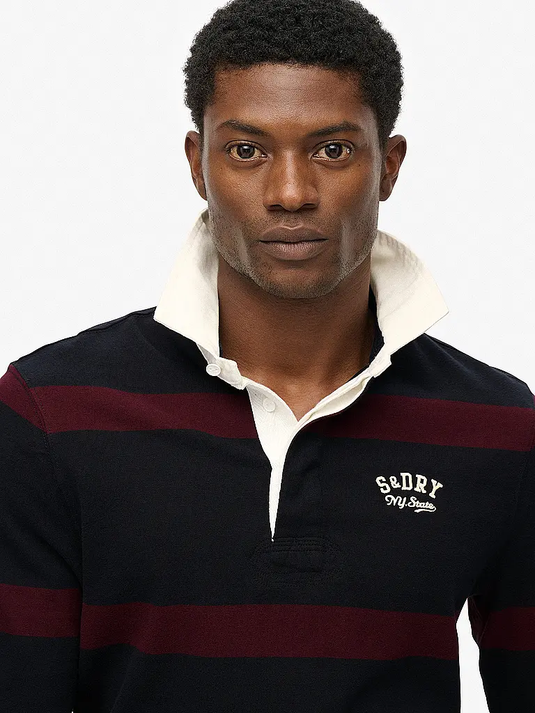 SUPERDRY | Pull de rugby | Bleu