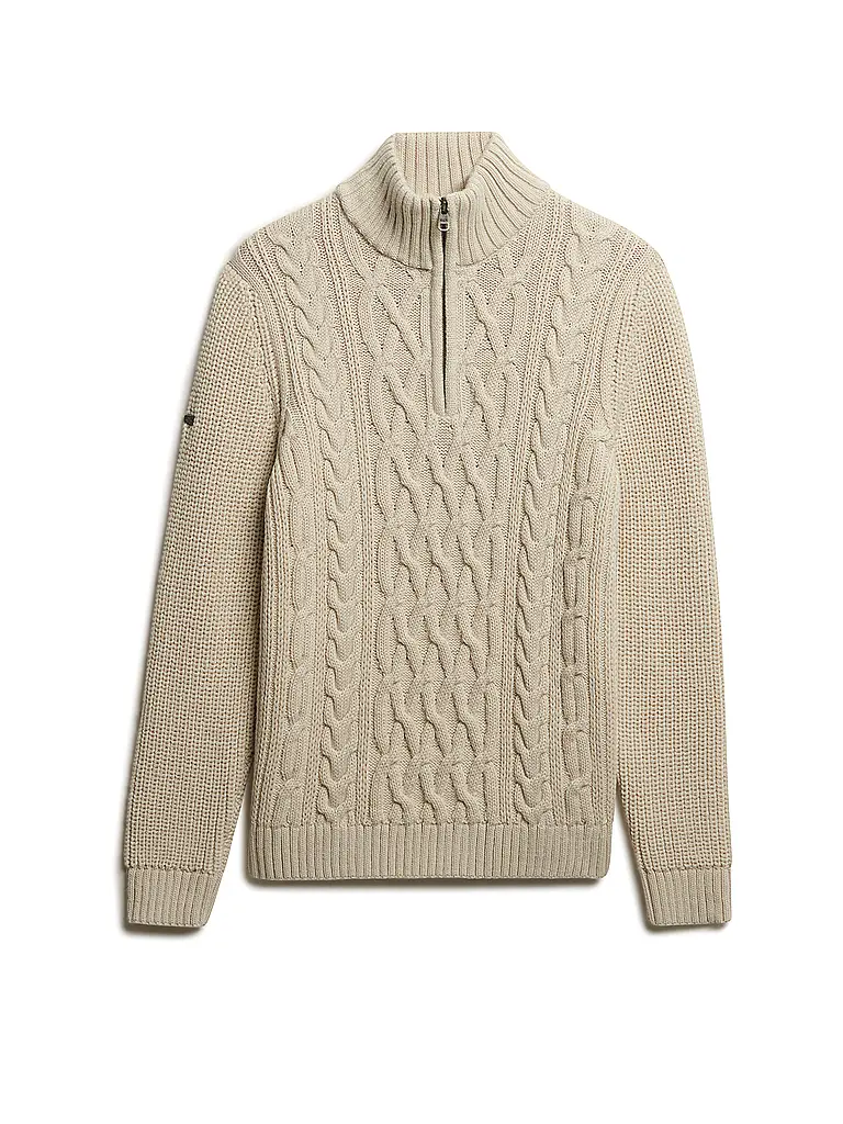SUPERDRY | Pull Troyer JACOB | beige