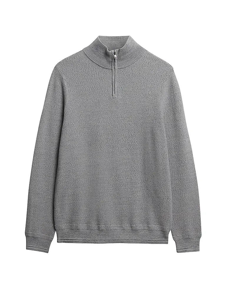 SUPERDRY | Pull Troyer | hellgrau
