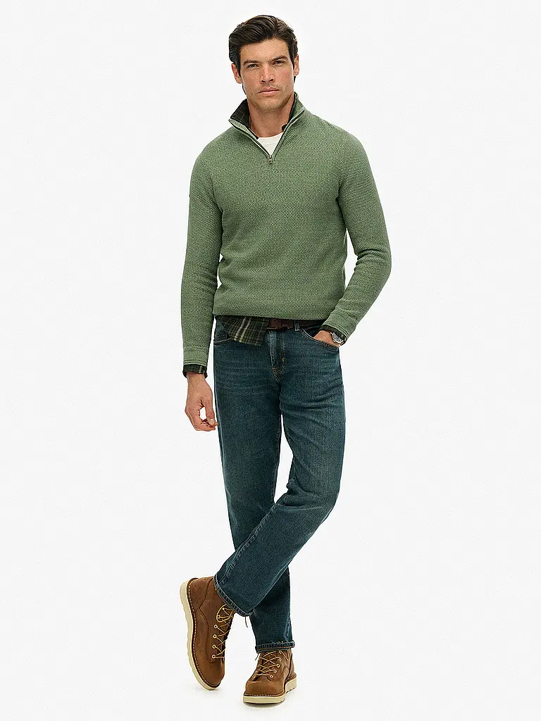 SUPERDRY | Pull Troyer | Vert
