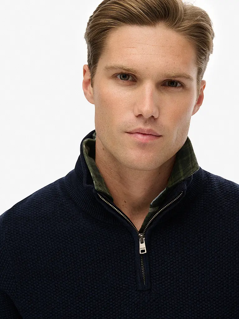 SUPERDRY | Pull Troyer | dunkelblau