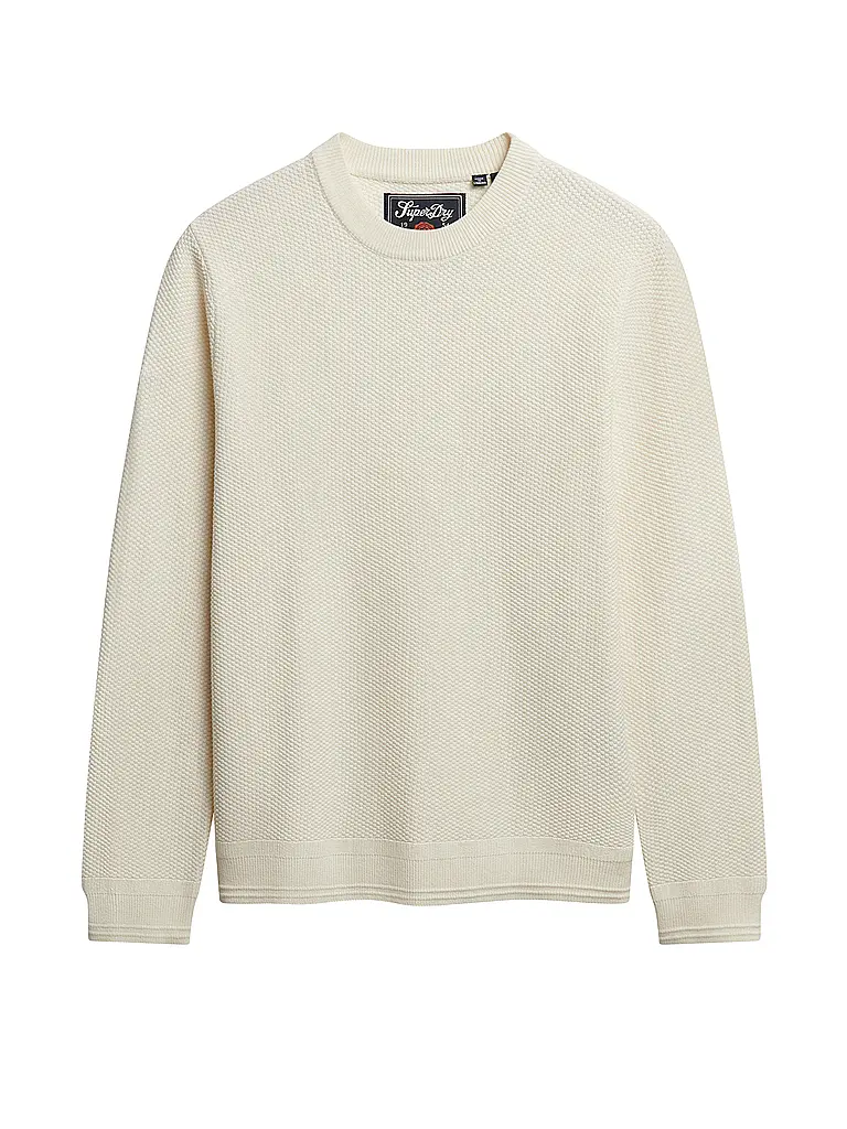 SUPERDRY | Pull | Blanc