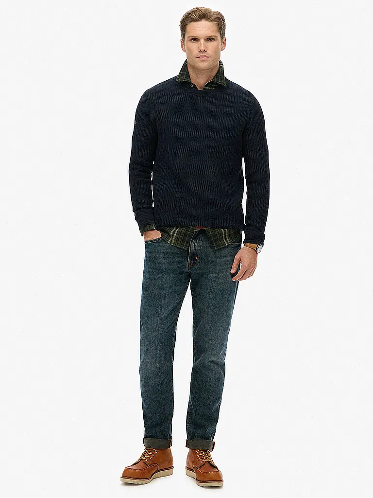 SUPERDRY | Pull | Bleu foncé
