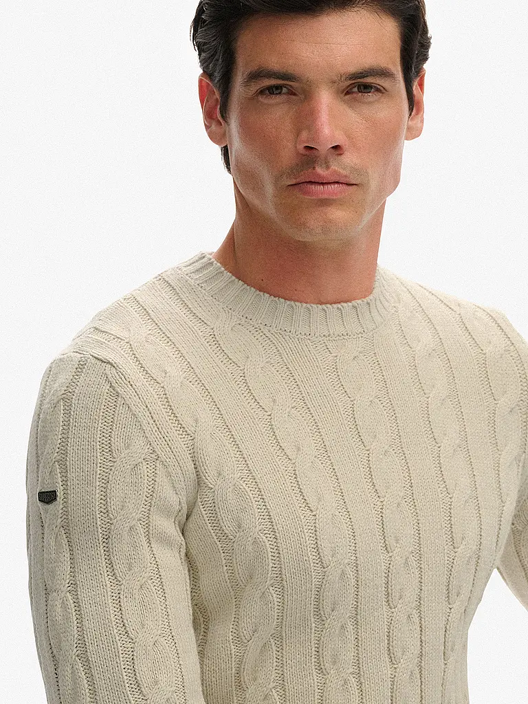 SUPERDRY | Pull | Beige
