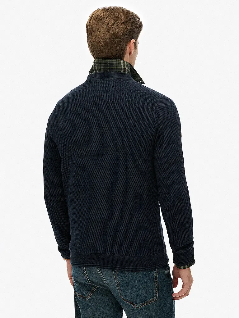 SUPERDRY | Pull | Bleu foncé