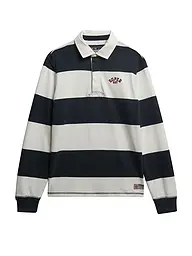 SUPERDRY | Sweat-shirt de rugby | Noir