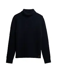 SUPERDRY | T-shirt à col roulé | Bleu foncé