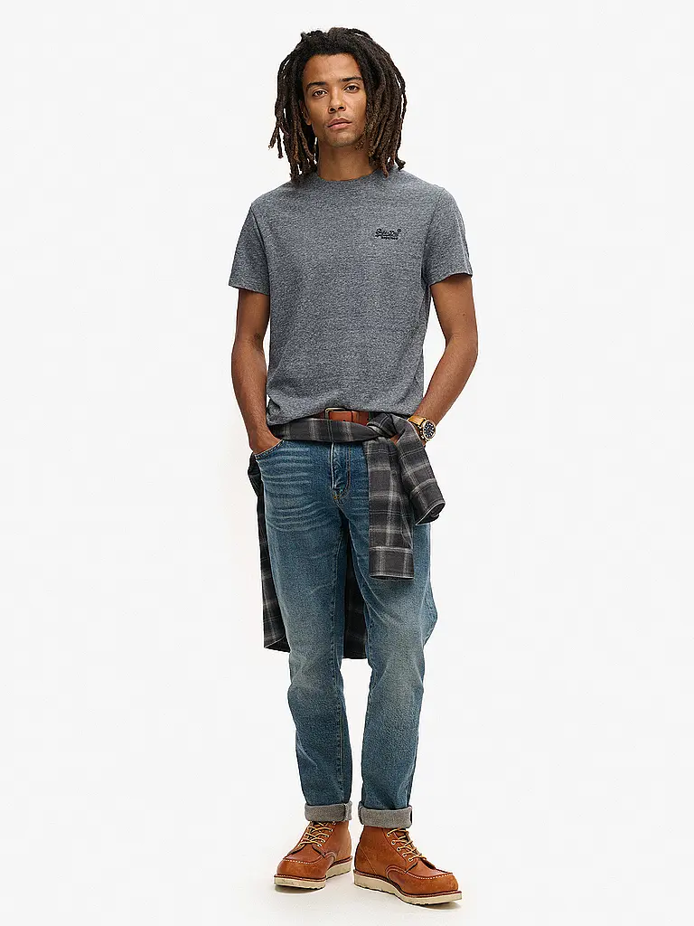 SUPERDRY | T-shirt | blau