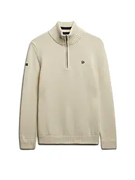 SUPERDRY | Troyer Sweater | Crème