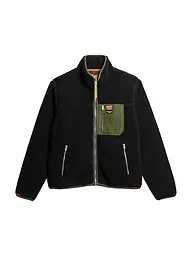 SUPERDRY | Veste en polaire | Noir