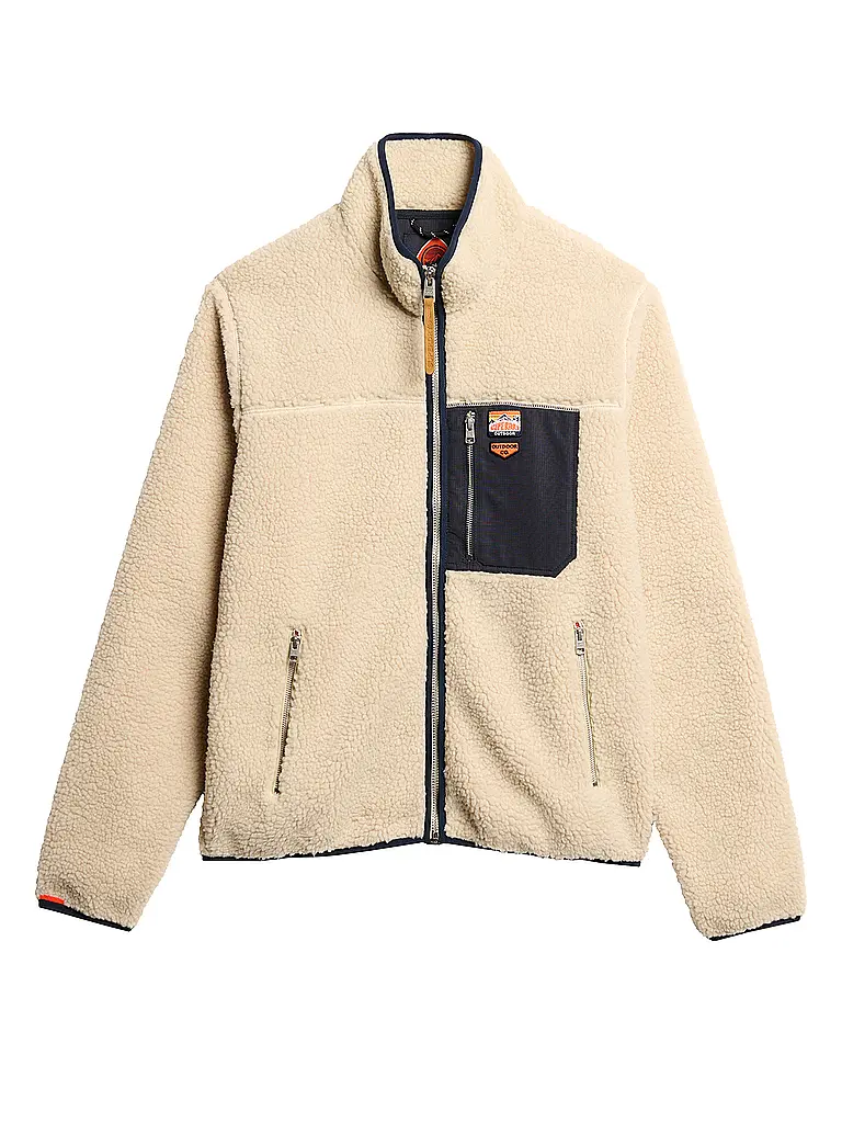 SUPERDRY | Veste en polaire | Beige