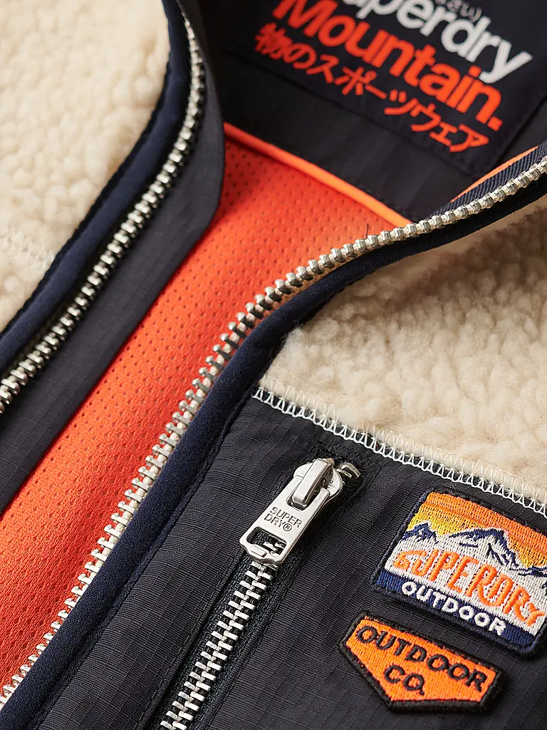 SUPERDRY | Veste en polaire | Beige