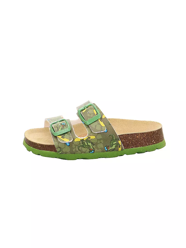 SUPERFIT | Chaussons pour enfants - Pantoufles | olive