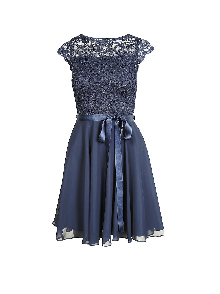 Swing Robe de cocktail bleu 44