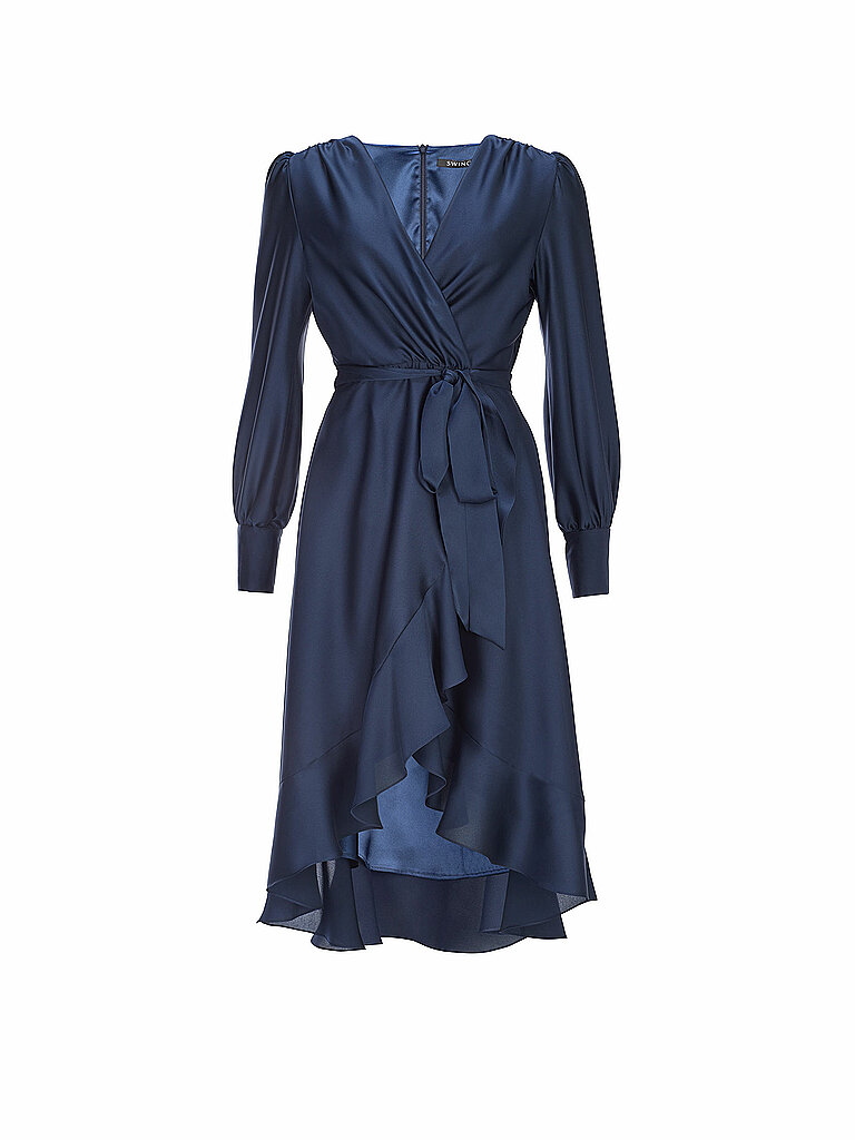 Robe de soirée bleu marine 42
