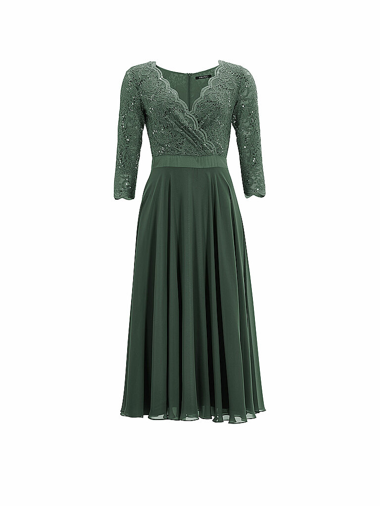 Swing Robe de soirée vert 38