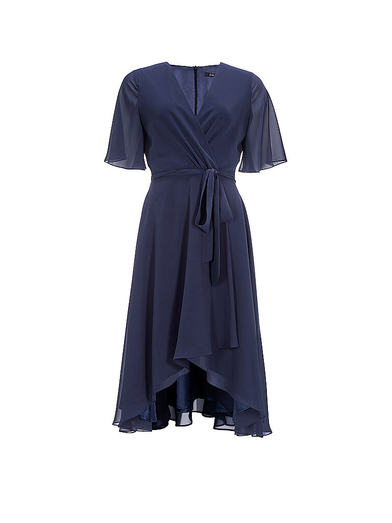 Robe de soirée bleu marine 34