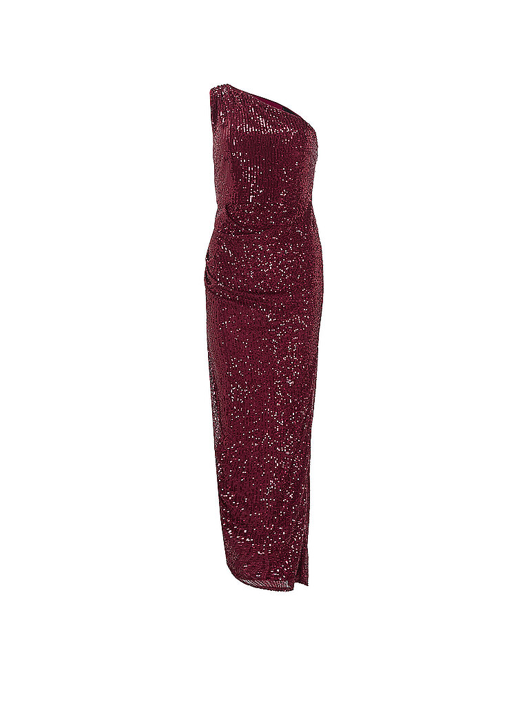 Robe de soirée rouge foncé 42