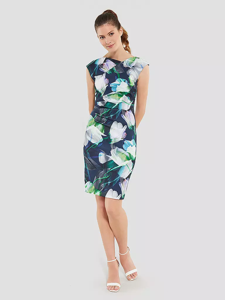 SWING | Robe cocktail | Bleu foncé