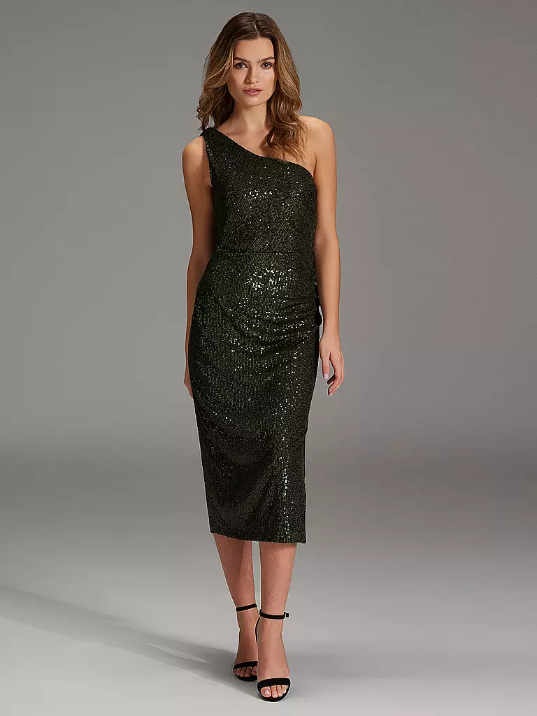 SWING | Robe de cocktail | olive