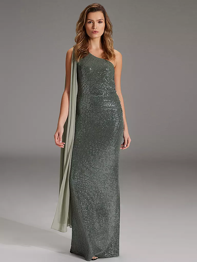 SWING | Robe de soirée | olive