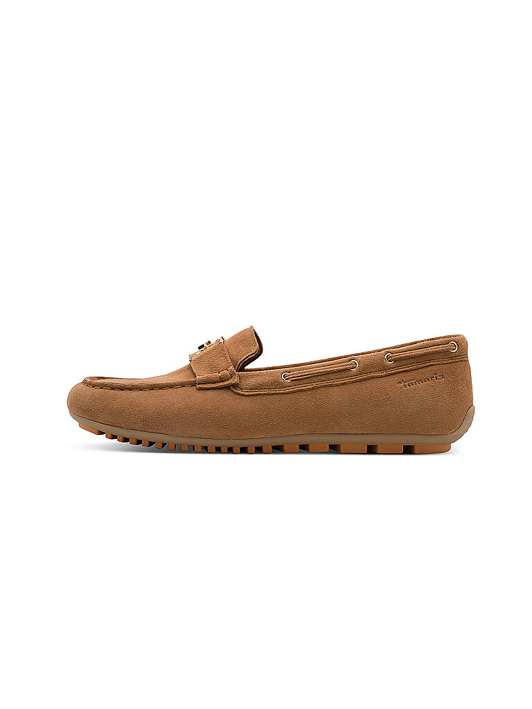 Chaussures bateau camel 40