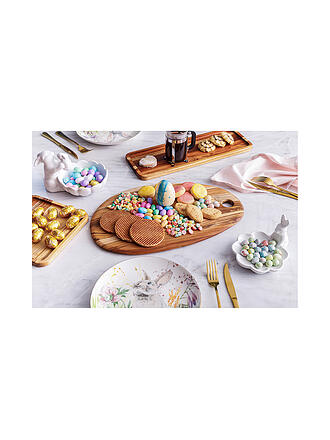 TEAKHAUS | Planche à découper ELEGANT ovale 41x27cm en teck