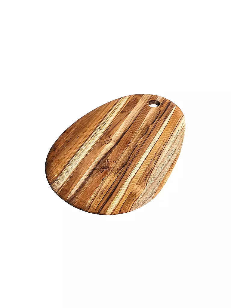 TEAKHAUS | Planche à découper ELEGANT ovale 41x27cm en teck | braun