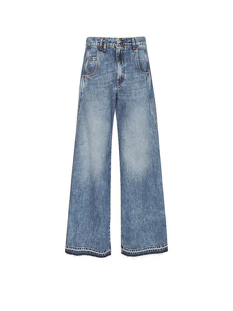 Jeans Wide Leg TABACCO bleu L